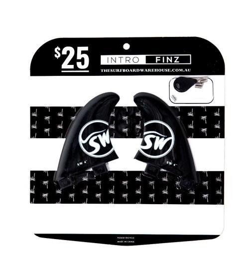 Intro Quad Rear Fins - Twin Tab