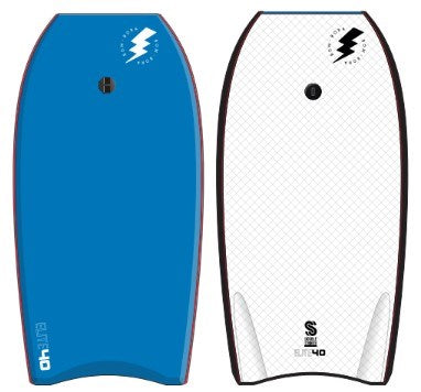 BODYBOARD BB ELITE 40" BLUE/WHITE