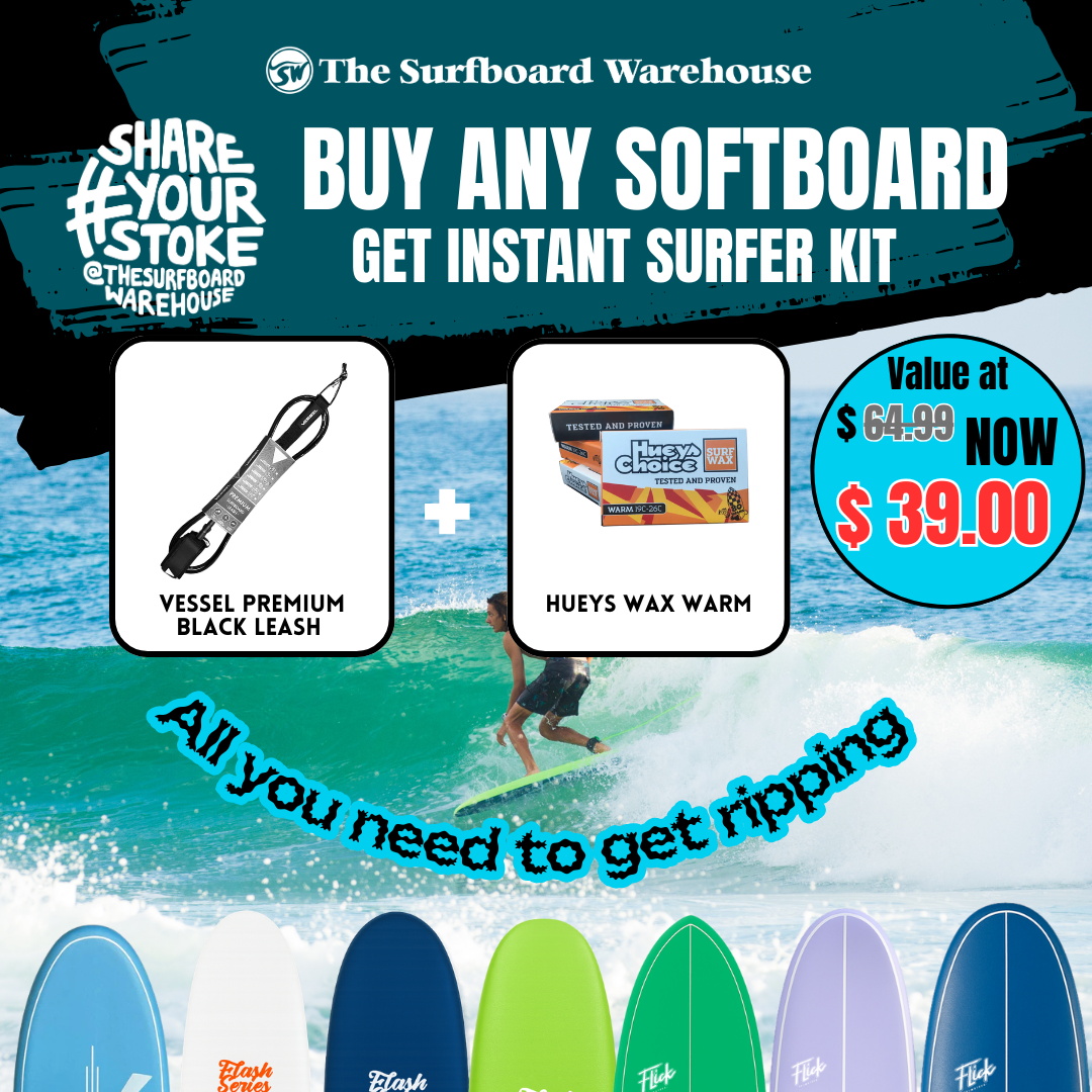 Buy Any Softboard Get Instant Surfer Kit For Size 5.6~6.6 Boards