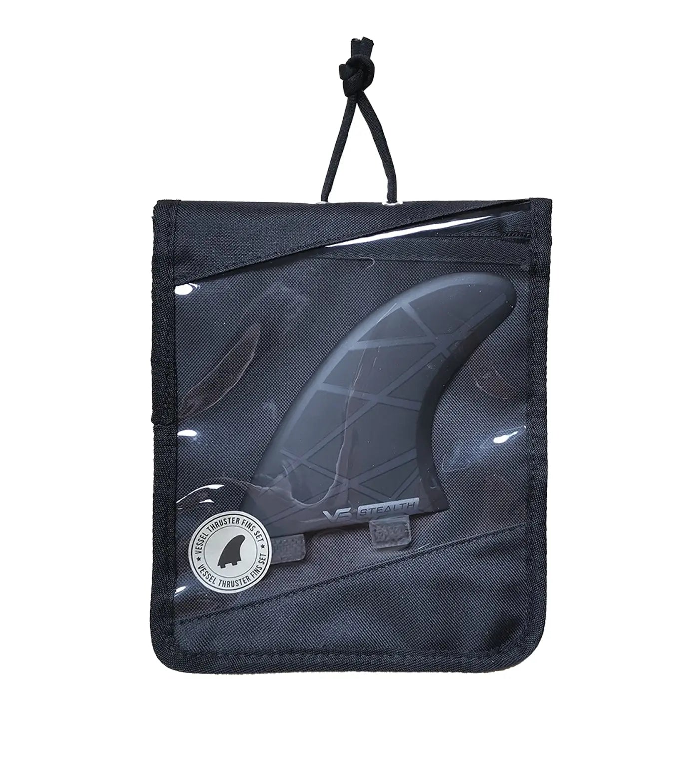 Vessel Thruster Fins - Black Stealth Twin Tab