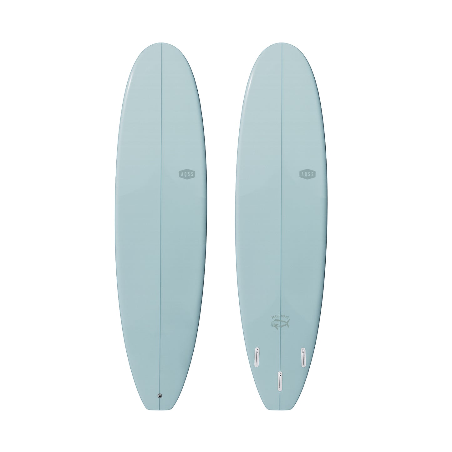 Mahi Mahi Mini Mal - Light Blue Single Tab Surfboard