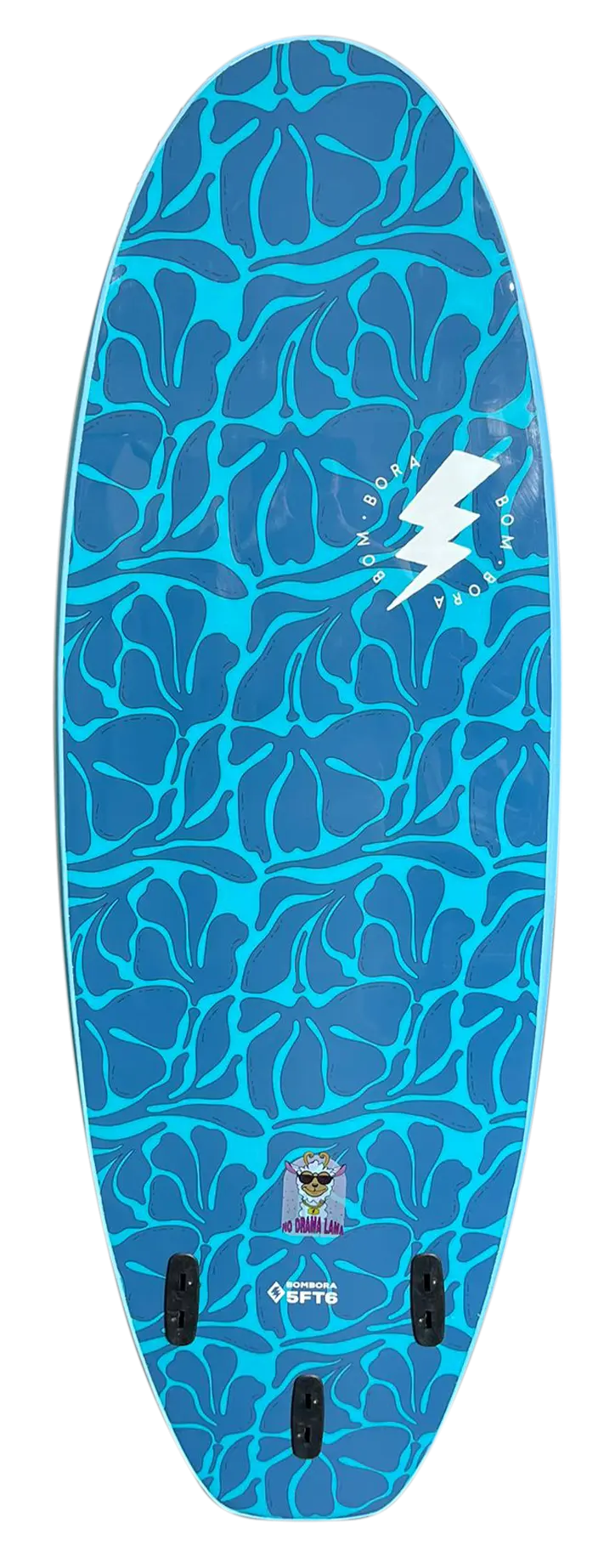 Bom Bora Softboard - Blue Leaves 5.6