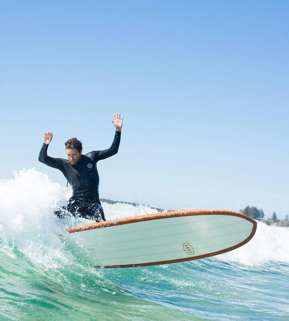 Bronze Whaler by Beau Young - Olive Surfboard