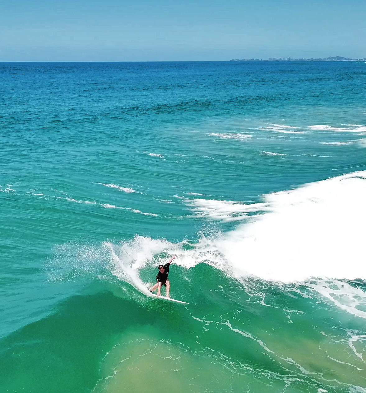 AQSS Flying Fish - Light Blue Surfboard