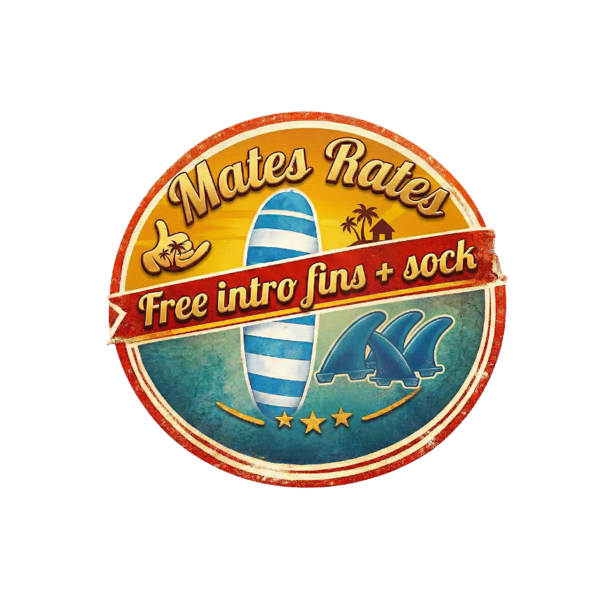 Mates Rates Bundle: Intro Fins + Board Sock