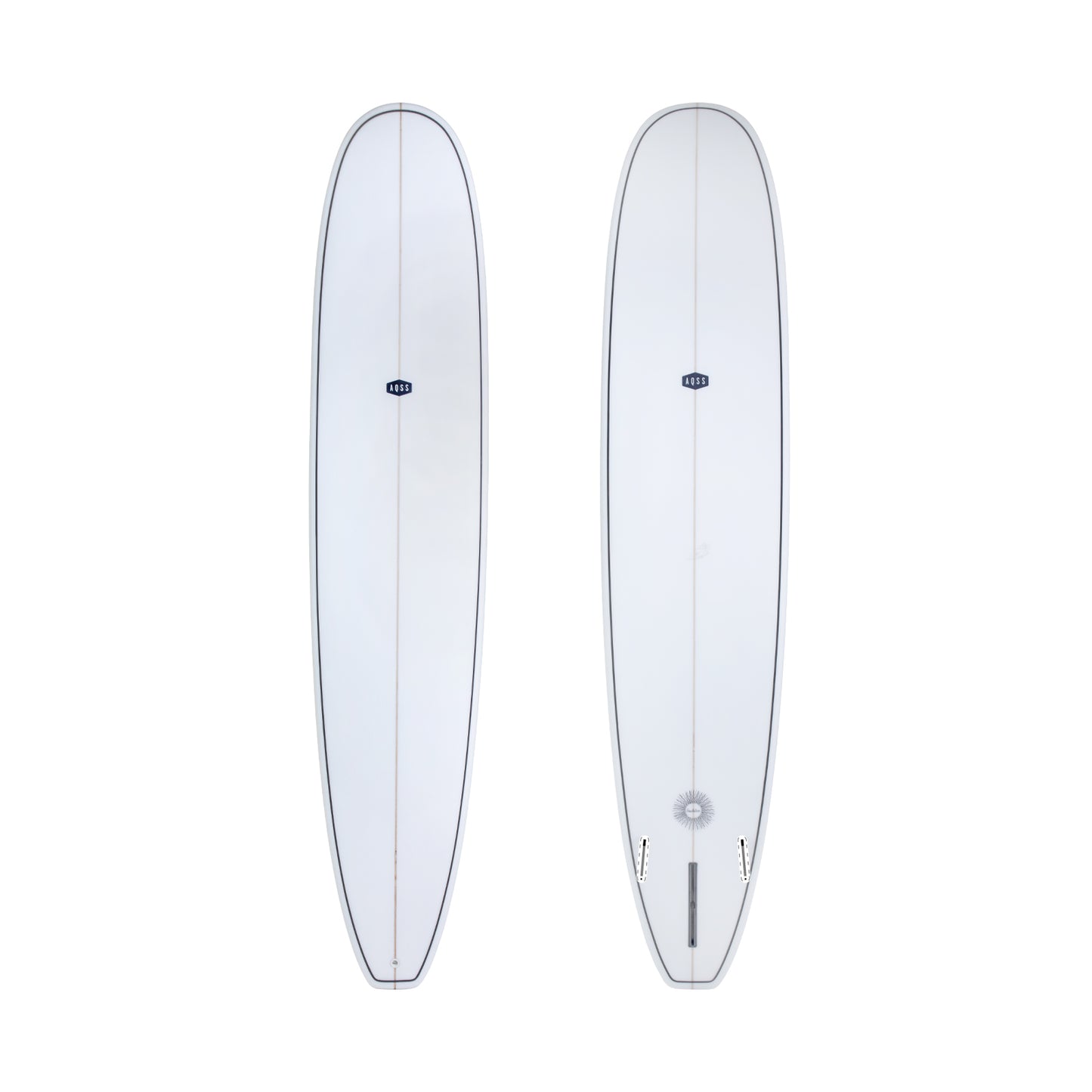 AQSS Soulstice Longboard 9'0 - Clearskin Single Tab Surfboard