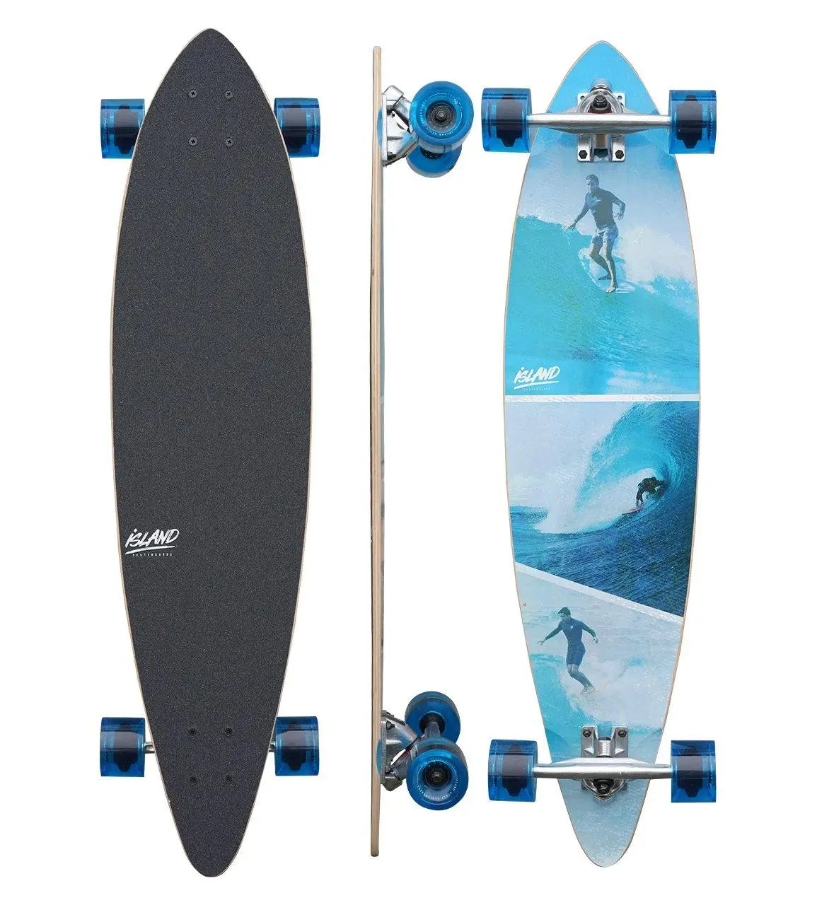 Island Skate Longboard Pintail - Surf 38"