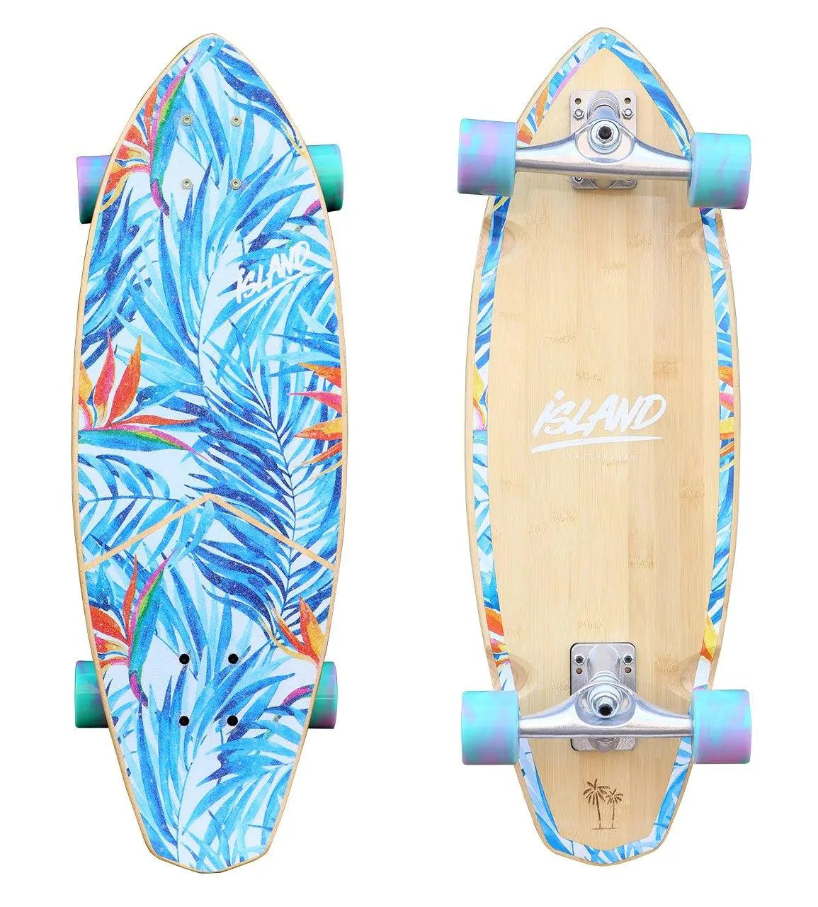 Island Skate Cruiser - Tropical 28"