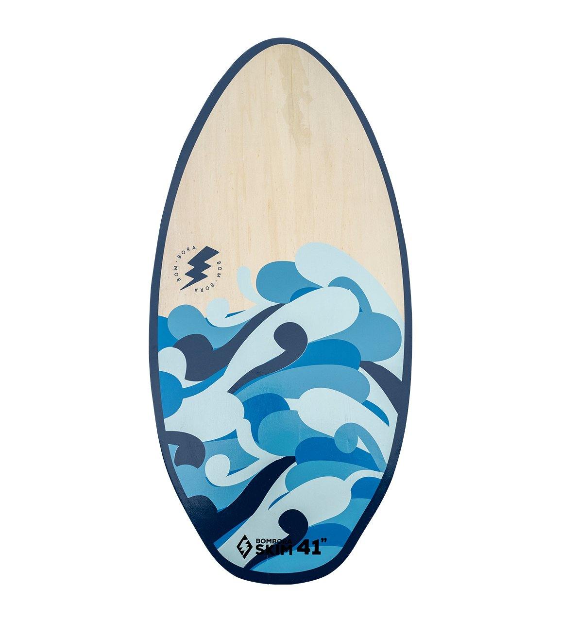 BOM BORA - WOODEN SKIMBOARD 41" - The Surfboard Warehouse NZ