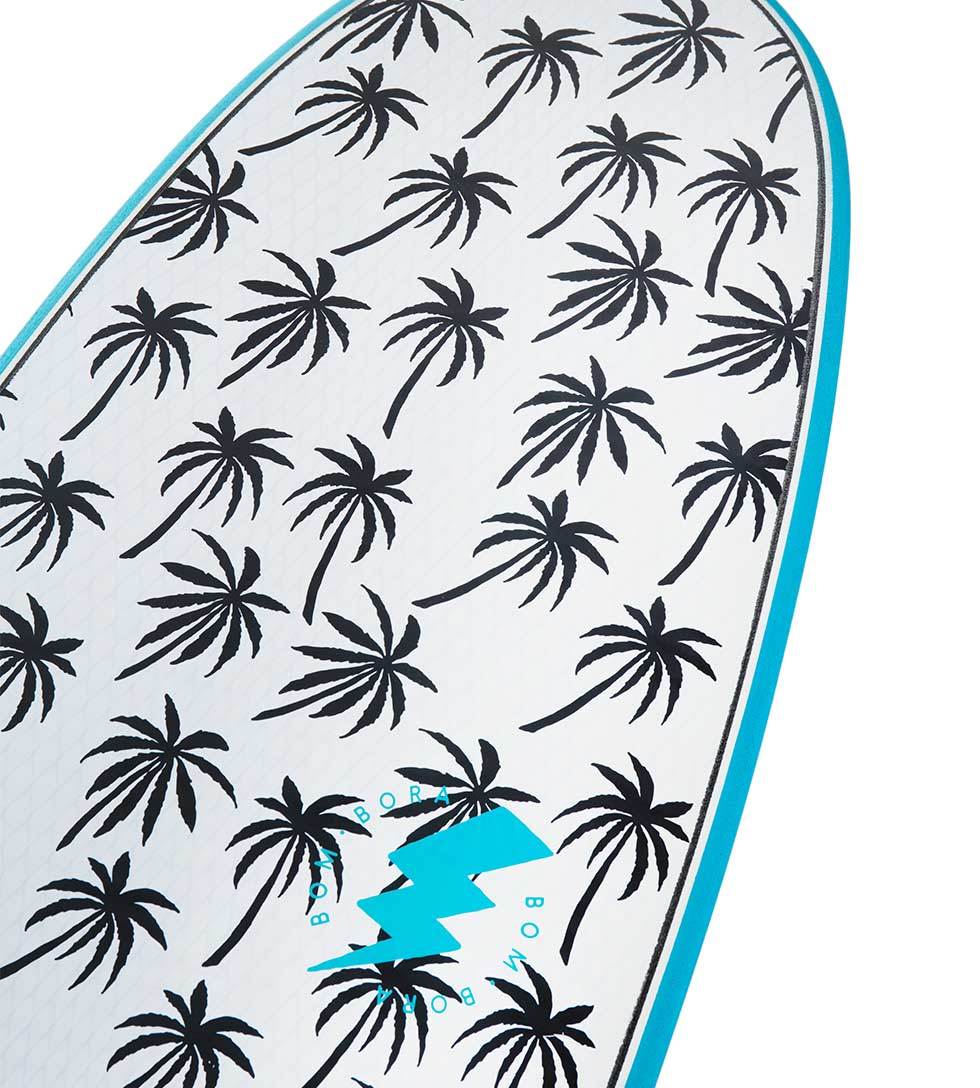Bom Bora Softboard - 7'0 Blue Palm