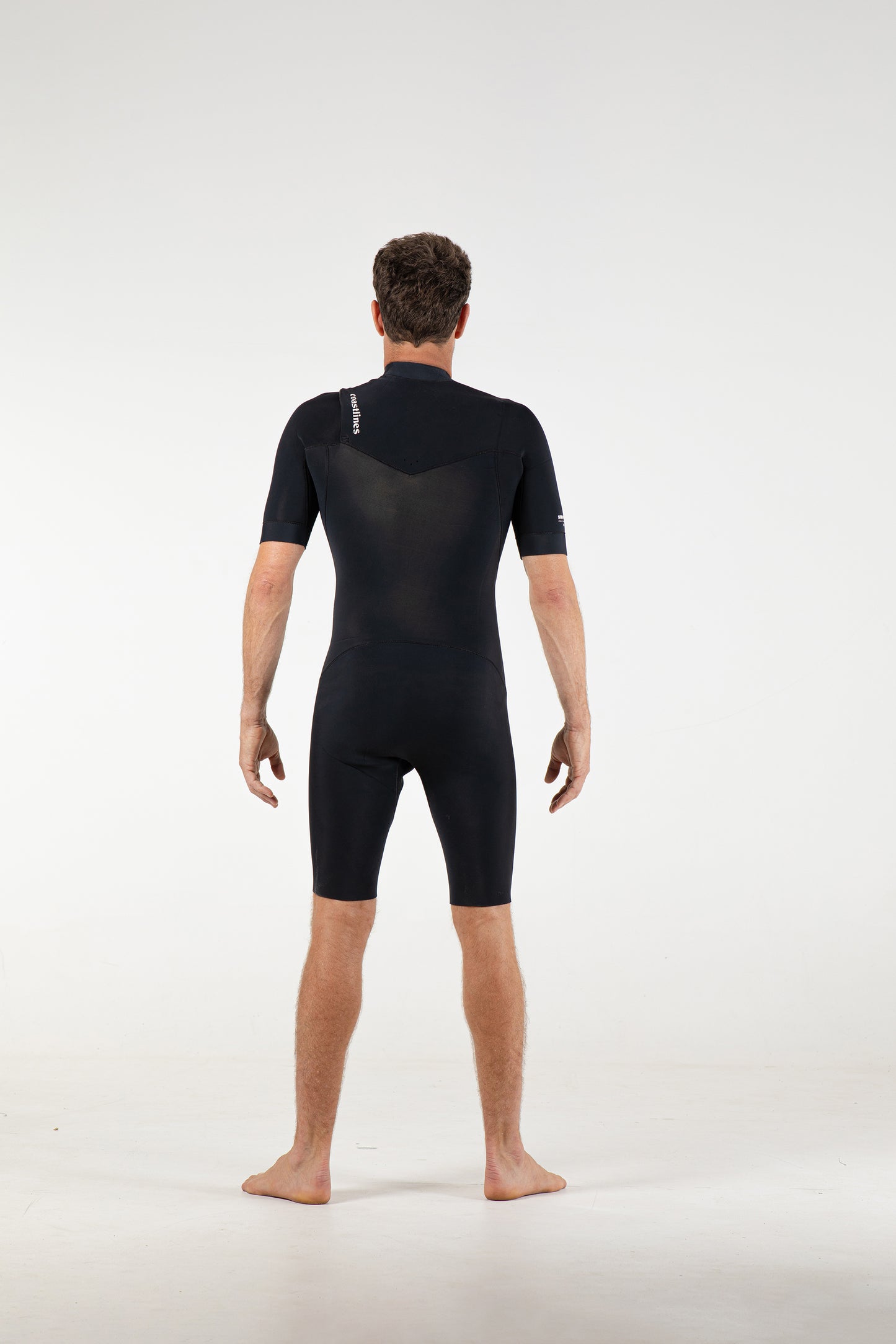 Premium Mens 2/2 Chest Zip Short Sleeve Spring Suit