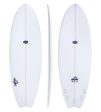 FLYING FISH -CLEAR SKIN - FUNBOARD - The Surfboard Warehouse NZ