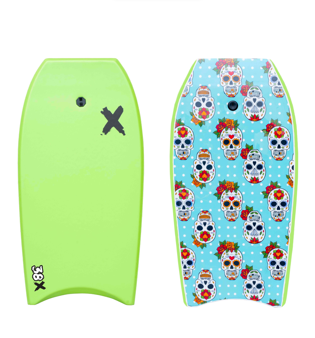 RANDOM X BODYBOARD 38" GREEN