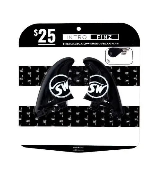 Intro Quad Rear Fins - Twin Tab 2x4"