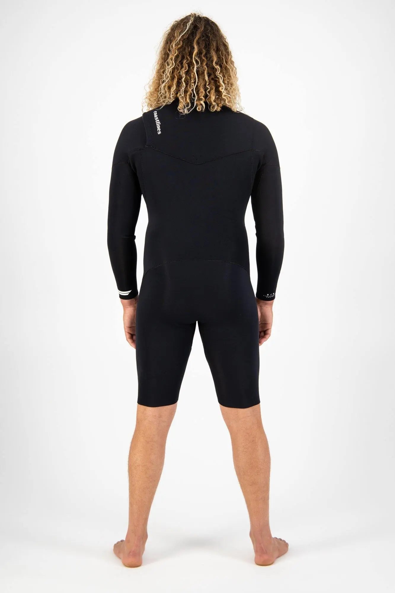 Mens 2/2 Long Sleeve Chest Zip Springsuit