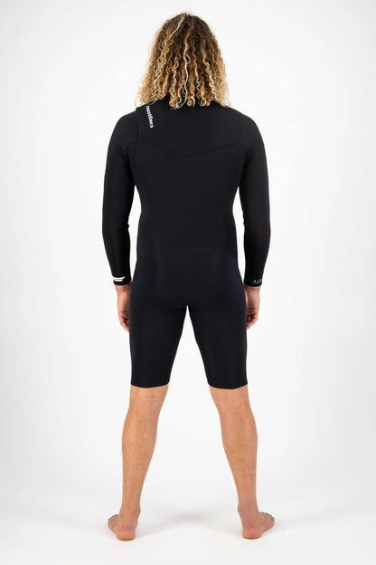 Mens 2/2 Long Sleeve Chest Zip Springsuit