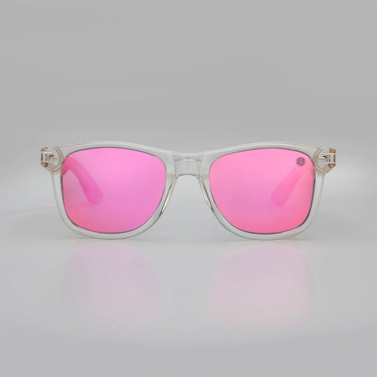 🎁 Sunglasses KUTA-XL Pink Mirror (100% off)