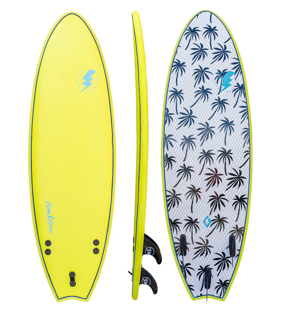 Bom Bora Softboard - Lime 6.0
