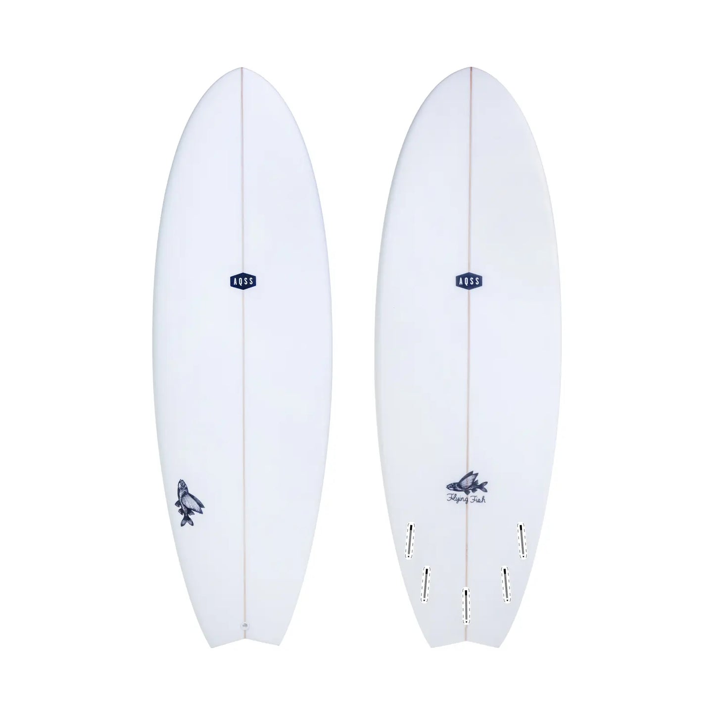 Flying Fish Funboard Clearskin - Single Tab Surfboard