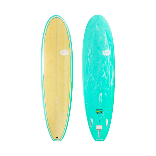 Mahi Mahi Mini Mal - Aqua  Single Tab Surfboard