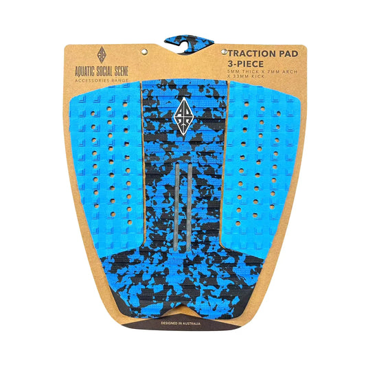AQSS Tail Pad 3pc - Blue Marble