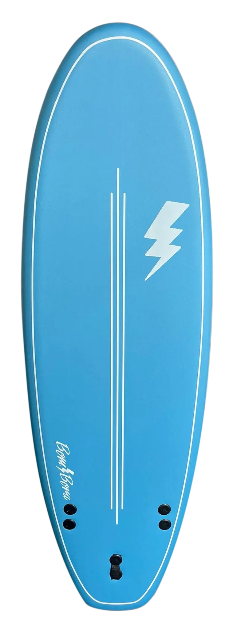 Bom Bora Softboard - Blue Leaves 5.6