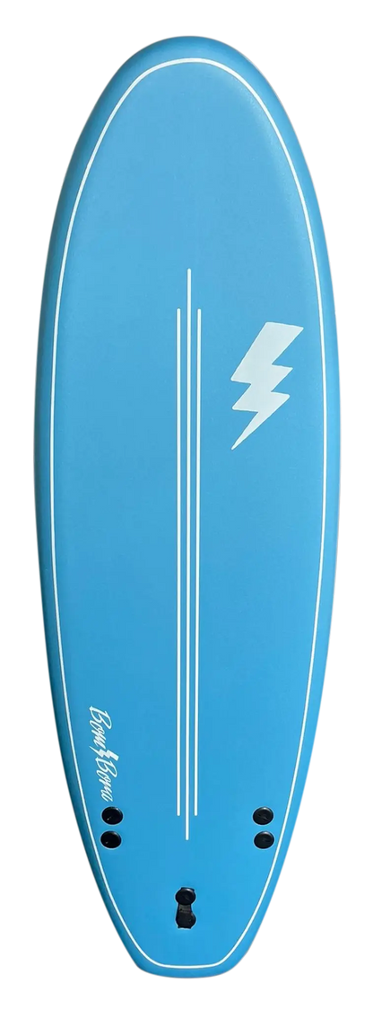 Bom Bora Softboard - Blue Leaves 5.6