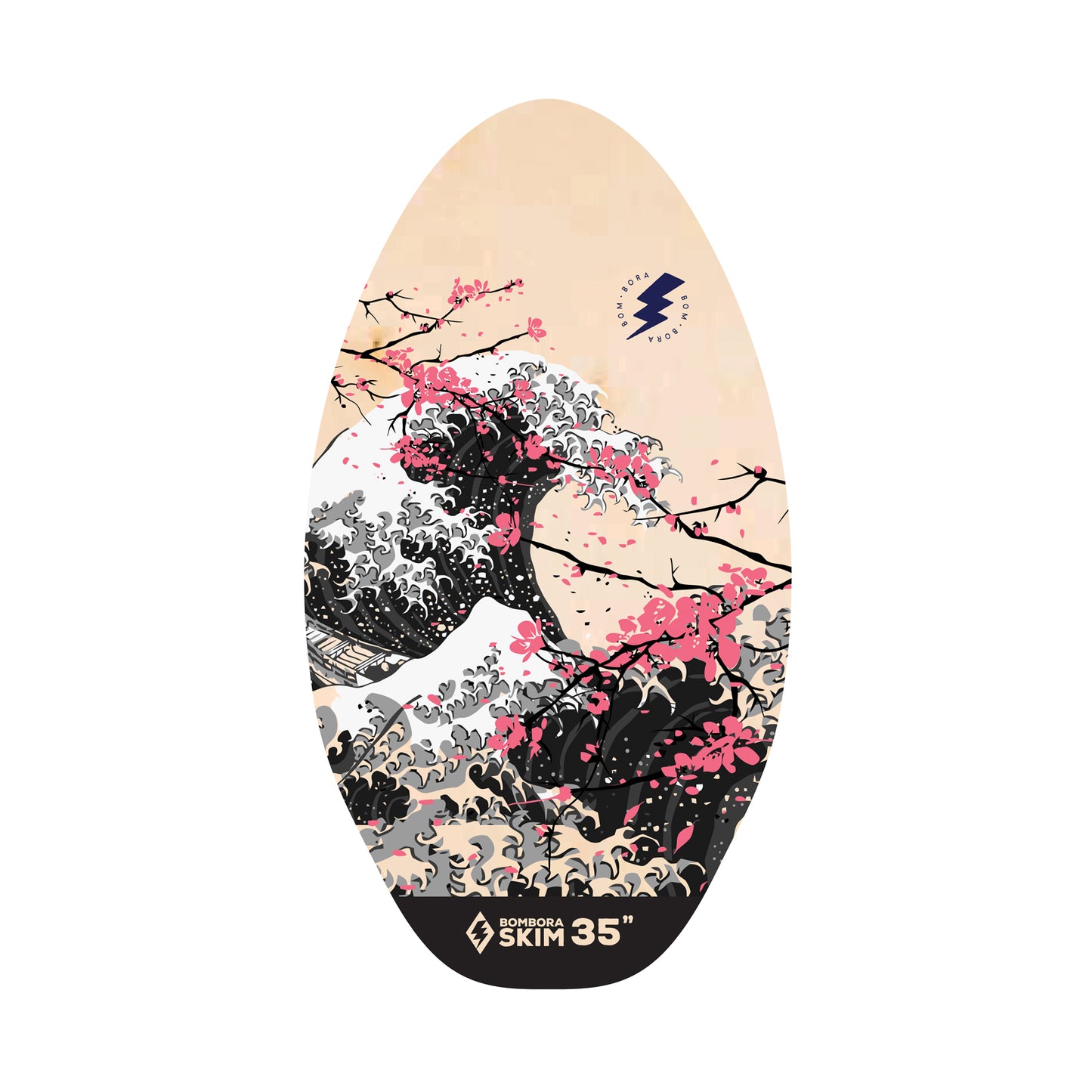 Bom Bora Skimboard - Wood - Sakura 35"
