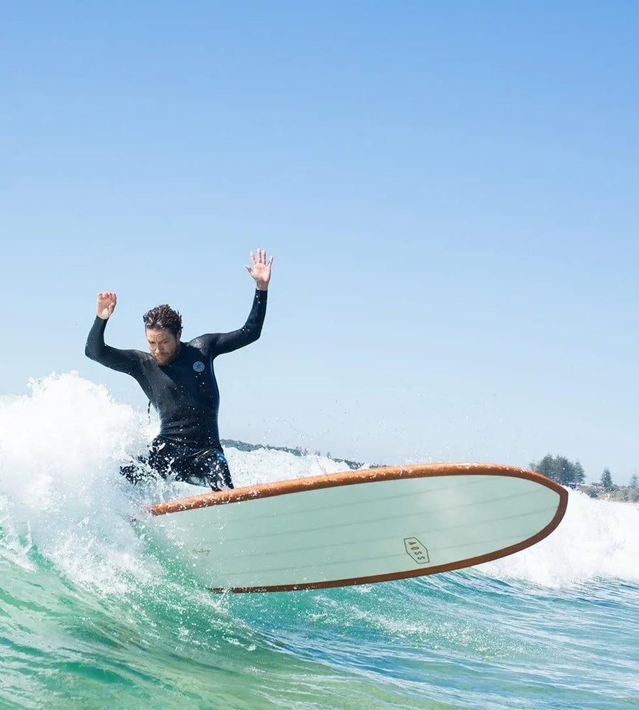 Bronze Whaler by Beau Young - Olive Surfboard