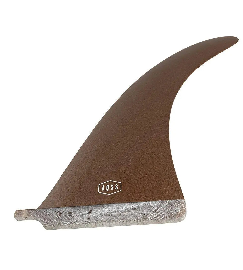 AQSS Single Fin - Bronze Rake 10"