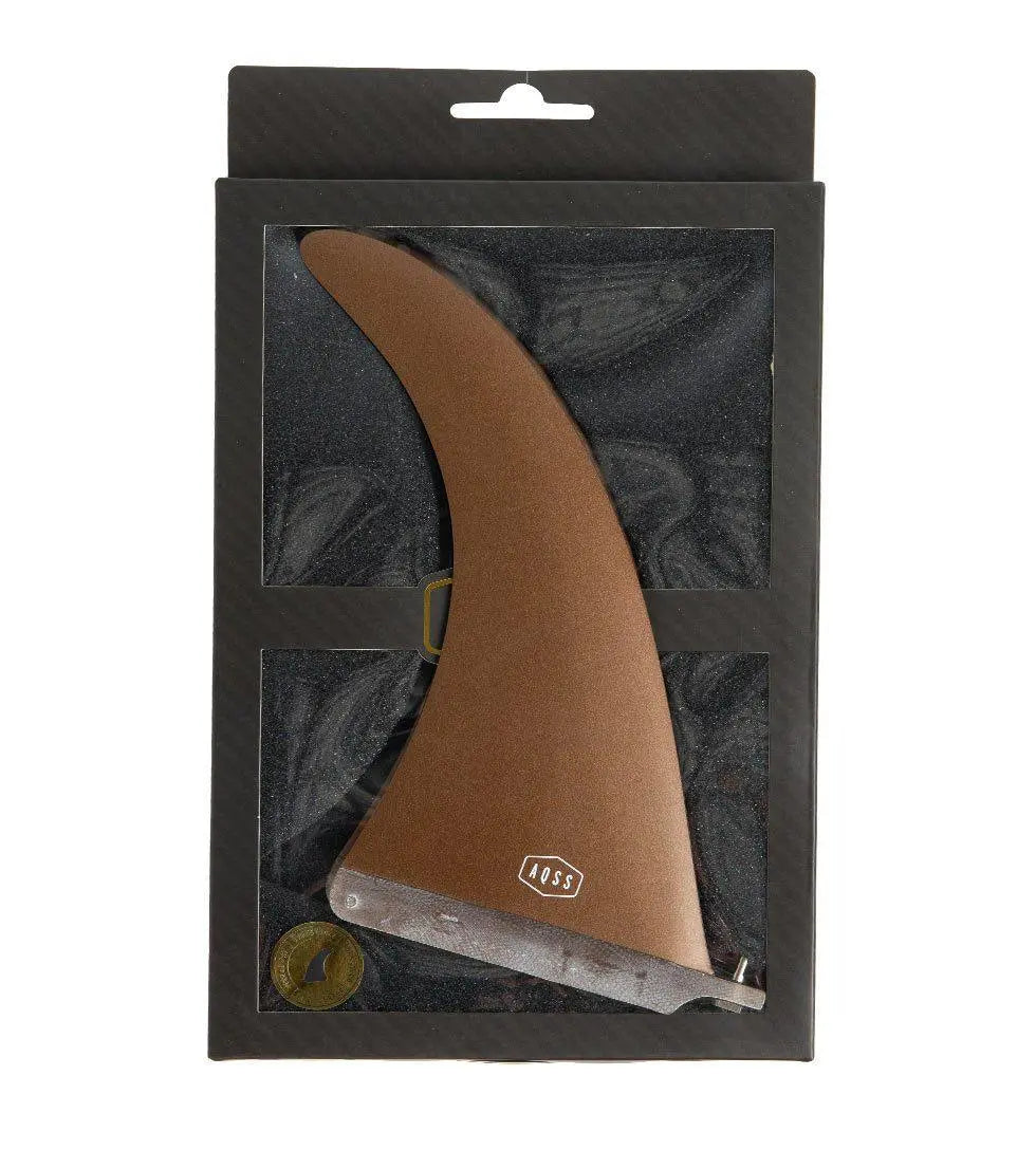 AQSS Single Fin - Bronze Rake 10"