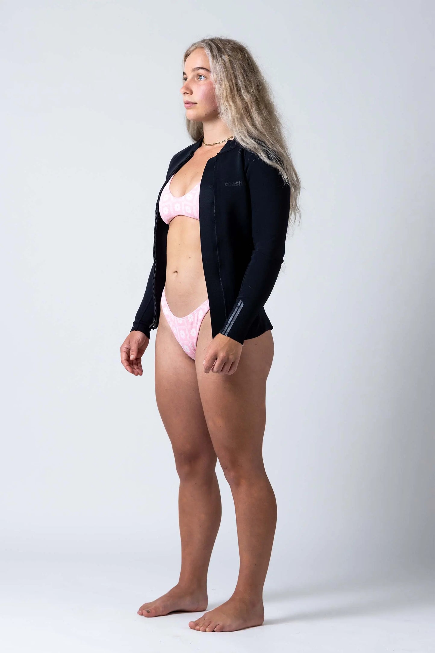 Classic Womens 2mm Jacket - Black Logo