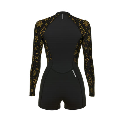 Classic Womens 2/2 Springsuit Chestzip Longsleeve - Bloom