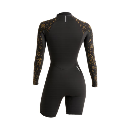 Classic Womens 2/2 Springsuit Chestzip Longsleeve - Bloom