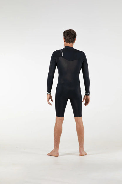 Premium Mens 2/2 Chest Zip Long Sleeve Springsuit