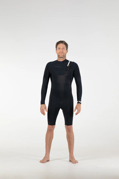 Premium Mens 2/2 Chest Zip Long Sleeve Springsuit