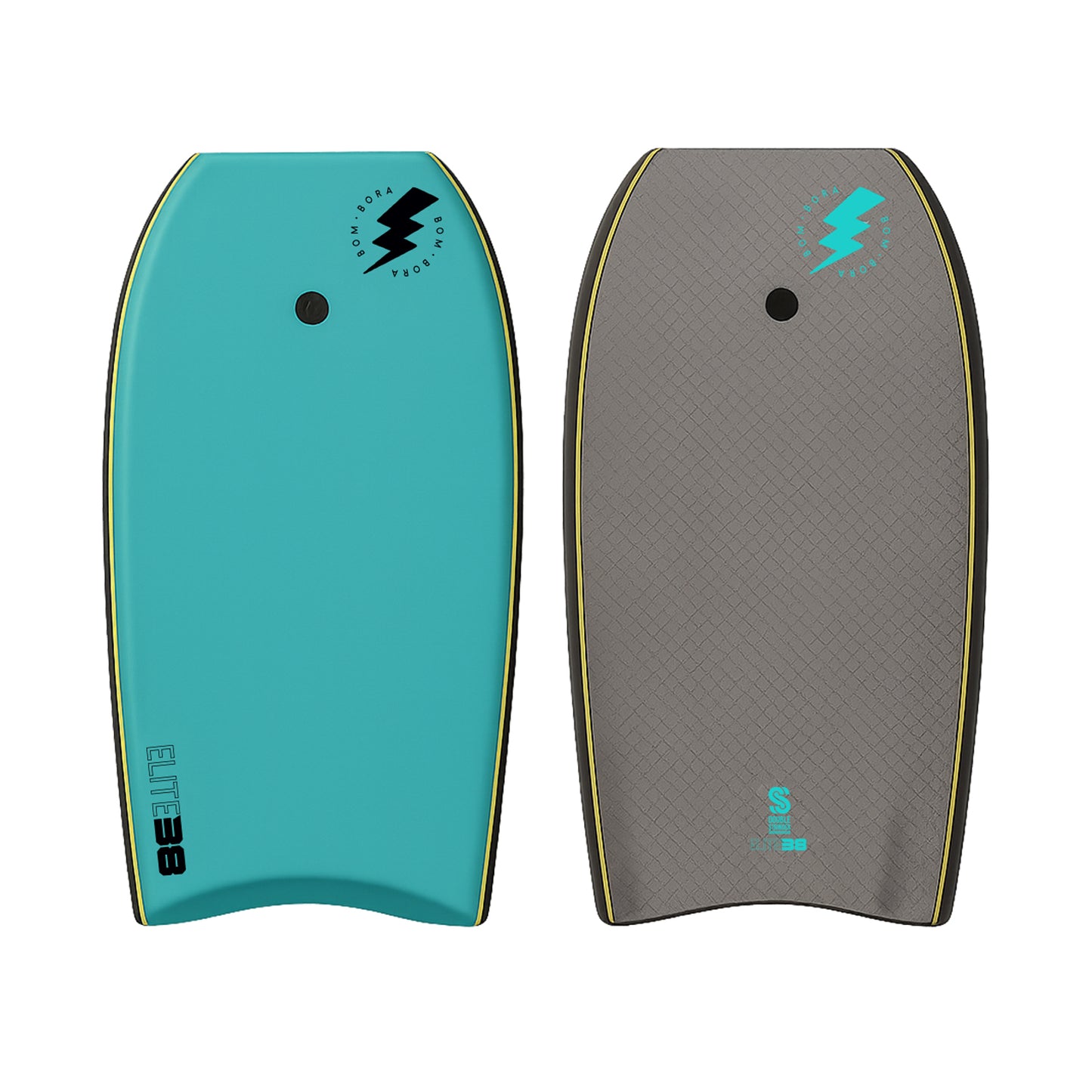 BODYBOARD BB ELITE 38" TEAL/GREY
