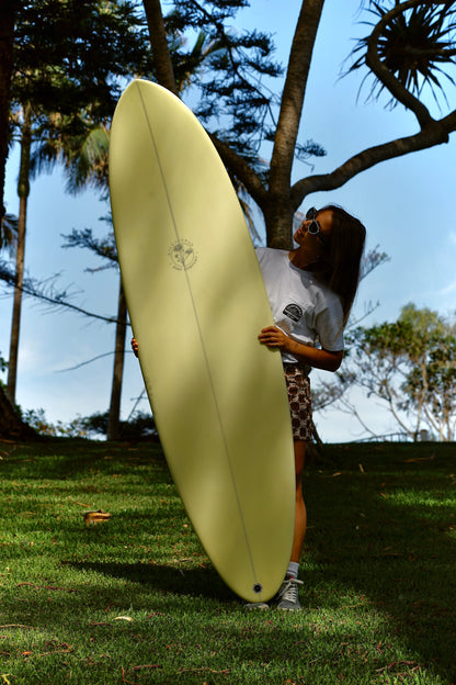 Wildflower Buttercup - Yellow Surfboard