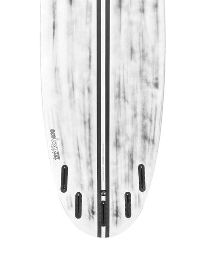Eco Bean Funboard III - Carbon Wrap Surfboard