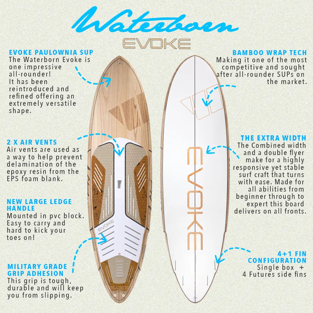 Evoke Eco-Tech SUP - Timber