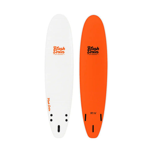 Flash Series Softboard - White Orange 7.0