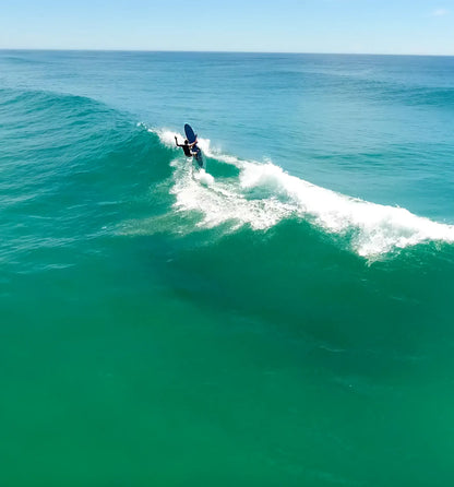 AQSS Flow MK2 Midlength - Blue/Paisley Surfboard
