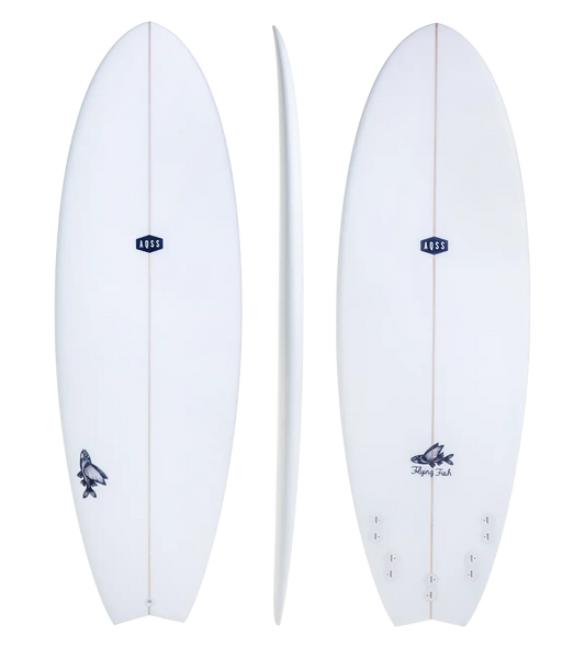 Flying Fish Funboard - Clearskin Surfboard