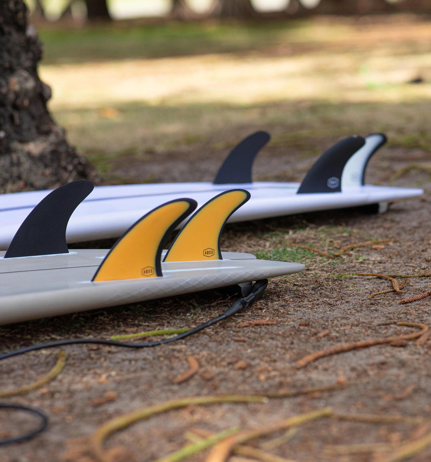 AQSS 5 Fin Set - Sunset Single Tab