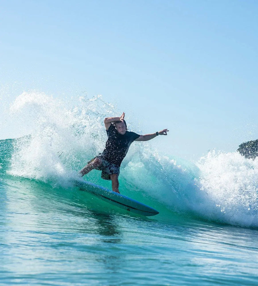 Tajen Hybrid Shortboard - Carbon Wrap Surfboard