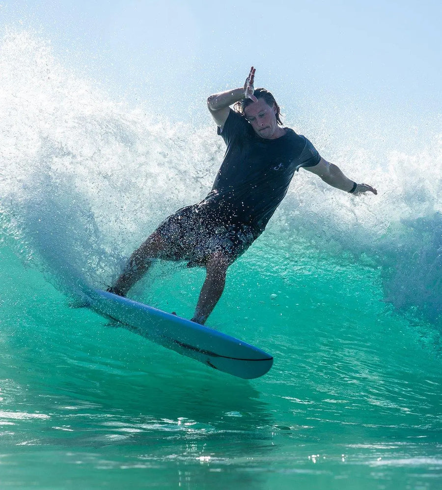 Tajen Hybrid Shortboard - Carbon Wrap Surfboard