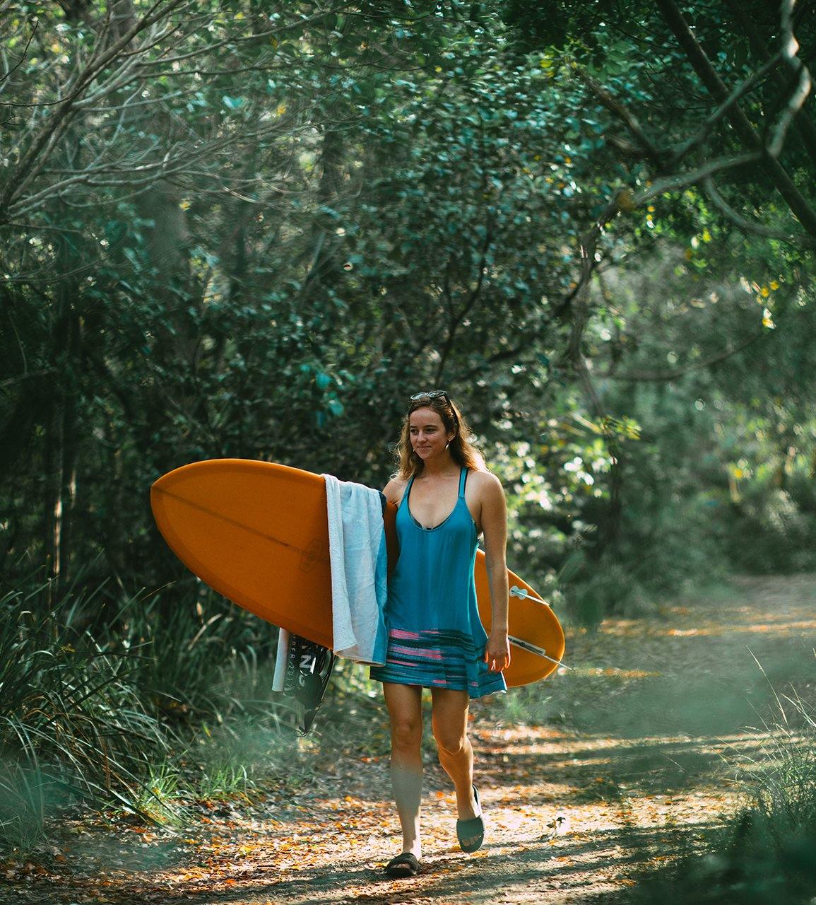 AQSS Extra Shot Mango Surfboard