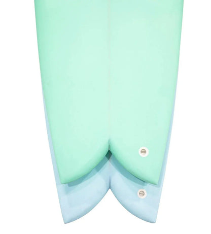 Jimz Hendrx Retro Fish - Arctic Blue Surfboard