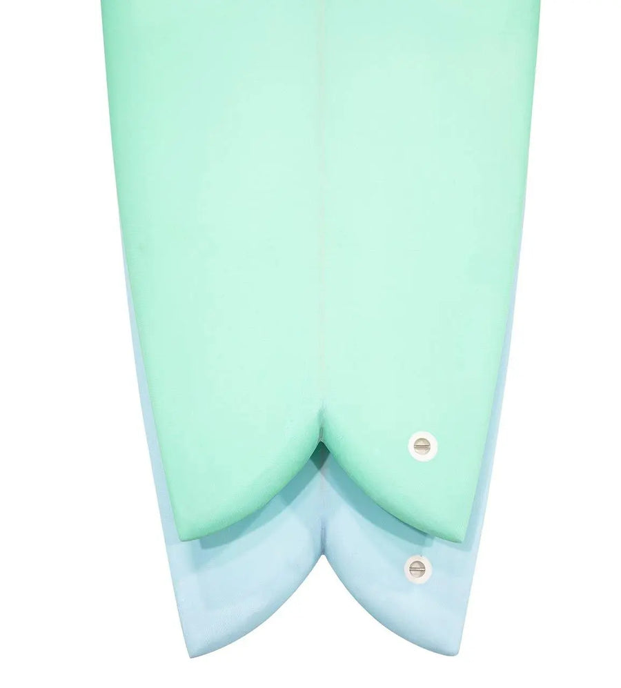 Jimz Hendrx Retro Fish - Pastel Green Surfboard