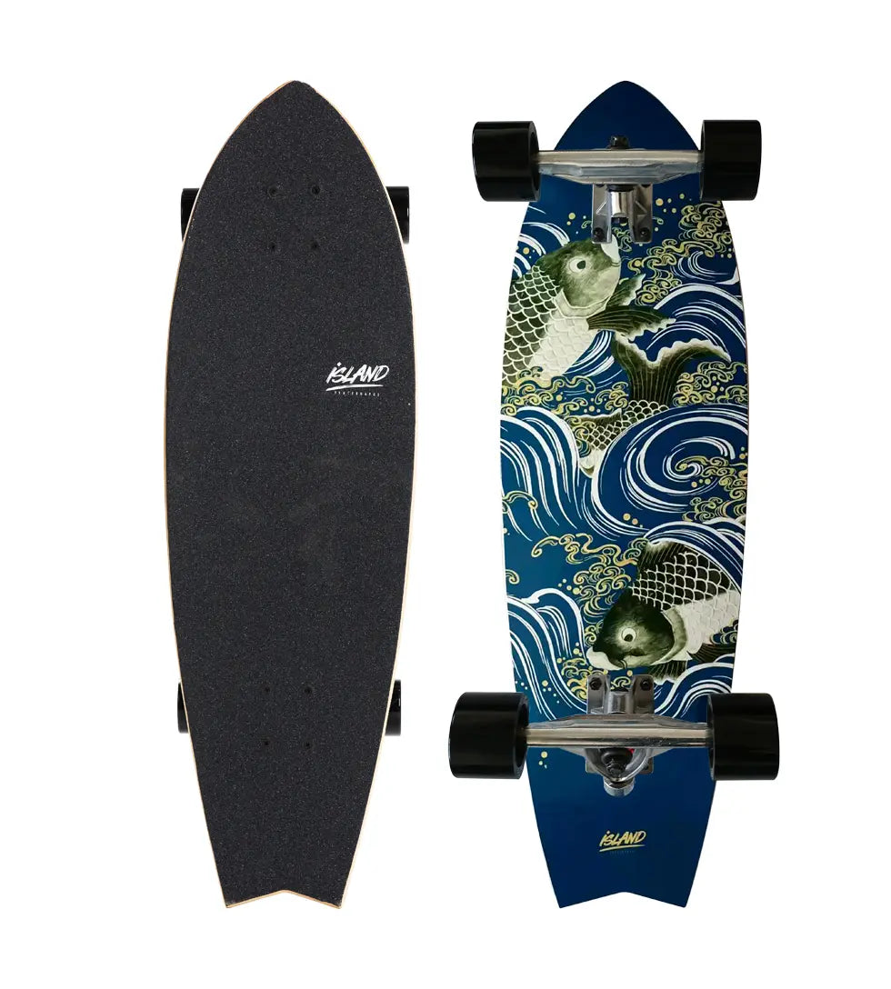 Island Surf Skate Fish - Carp Fish 32"
